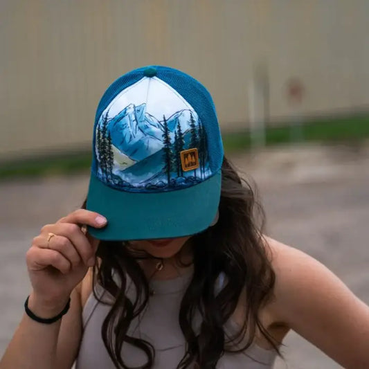 Casquette Trucker Unisexe THE MONTANA SCENE "Misty Mountains"