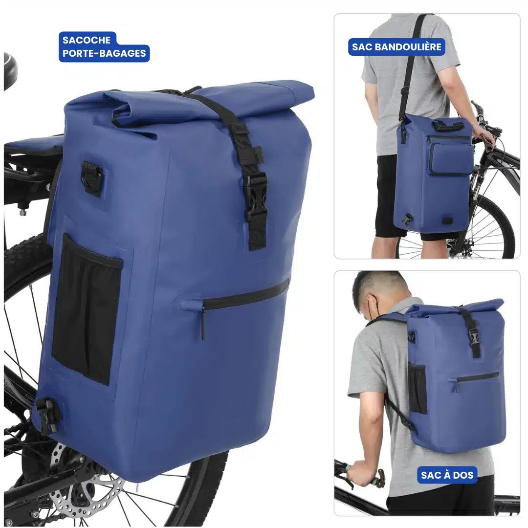 Sac à dos de vélo porte-bagages 4 En 1 BADAWIN, Ali