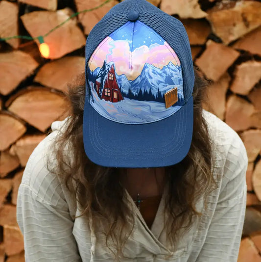 Casquette Trucker Unisexe THE MONTANA SCENE "A-Frame"