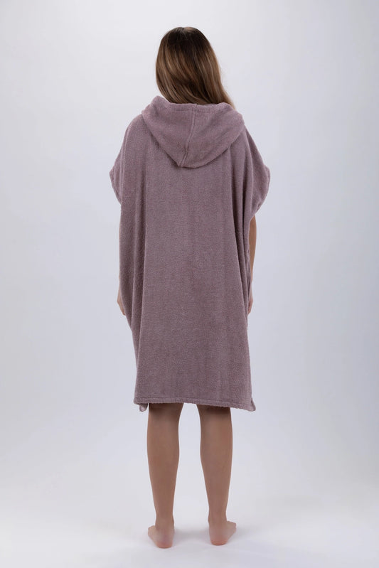 Poncho Surf Femme PACIFIQUE SUD Sans Manches avec Fermeture Eclair