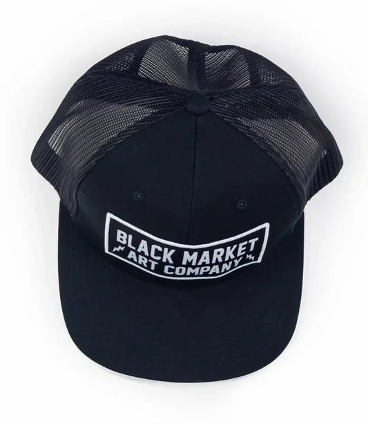 Casquette Trucker rétro Black Market Electric