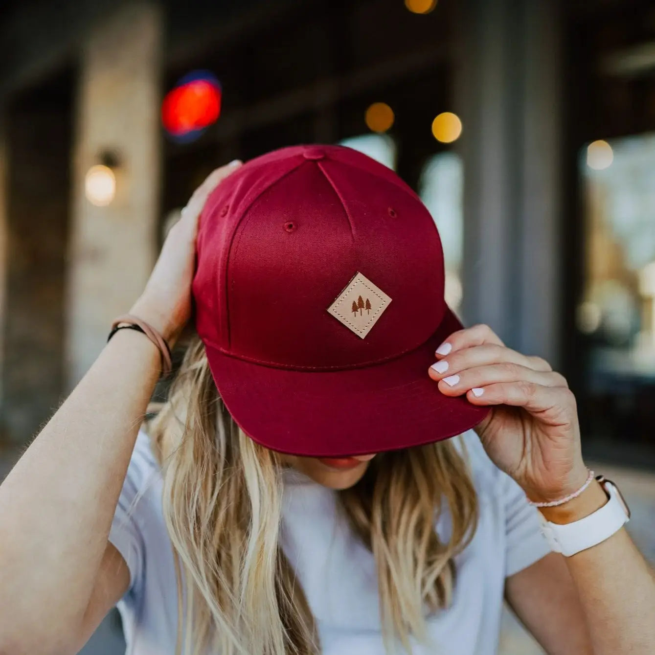 Casquette Trucker "Three Tree Leather Patch" THE MONTANA SCENE