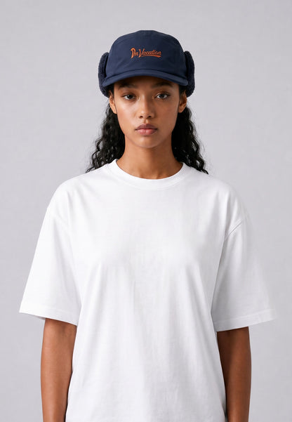 Casquette à Rabats d'Oreilles ON VACATION "Let's Take a Trip" Fleece Earflap Cap