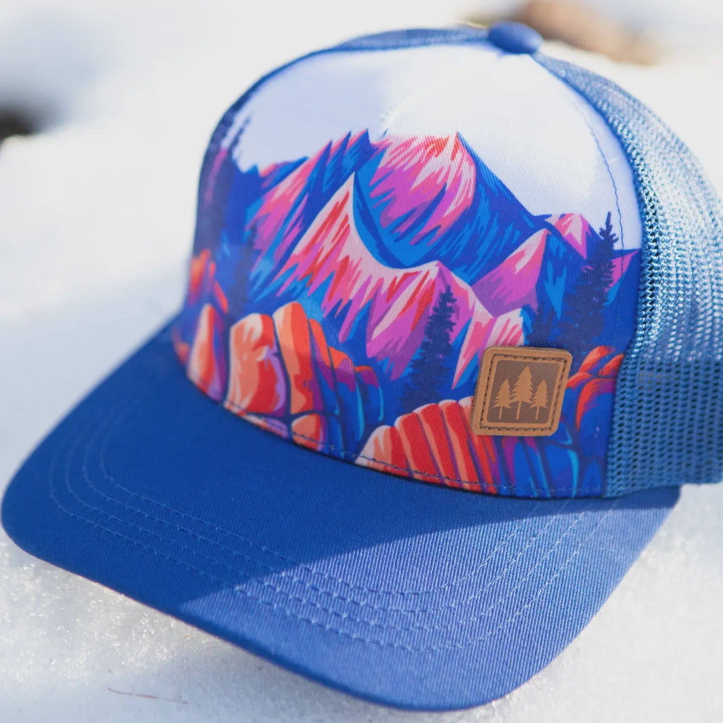 Casquette Trucker Enfant THE MONTANA SCENE "Rocky Mountains"