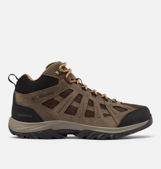 Chaussure de Marche pour Homme COLUMBIA Mid Imperméable Redmond™ III, Cordovan/Elk