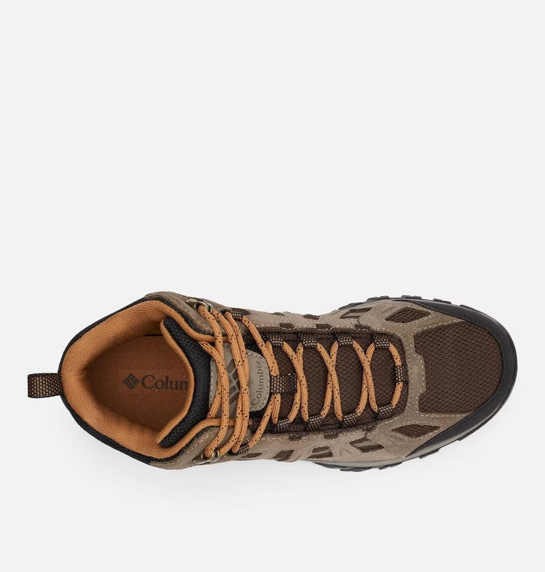 Chaussure de Marche pour Homme COLUMBIA Mid Imperméable Redmond™ III, Cordovan/Elk
