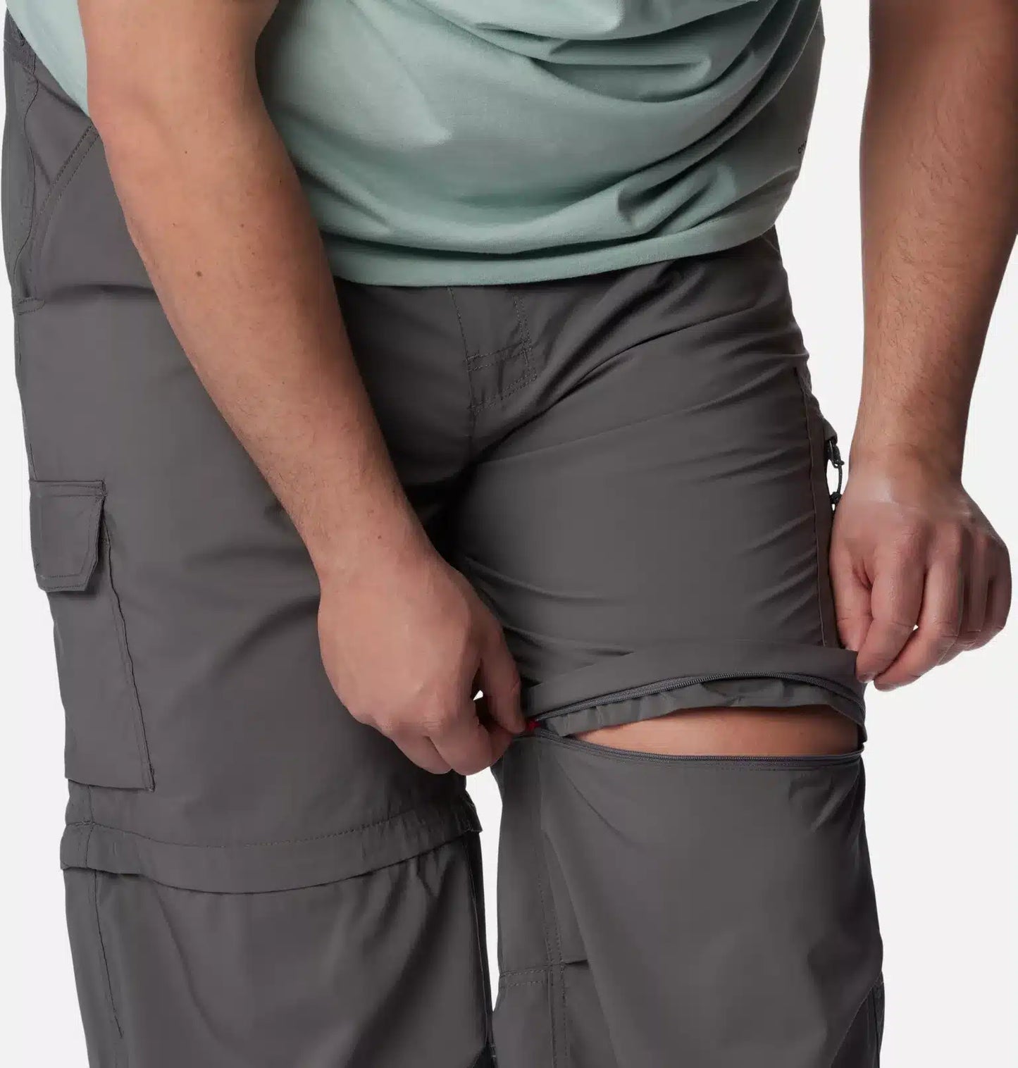 Pantalon de Randonnée Convertible pour Homme COLUMBIA Silver Ridge™ Utility, City Grey