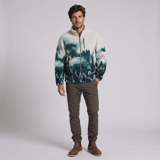 Veste en Berbère Imprimé pour Homme LIV OUTDOOR Kismet