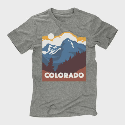 Tee-shirt Colorado The Landmark Projet, Gris Fumé