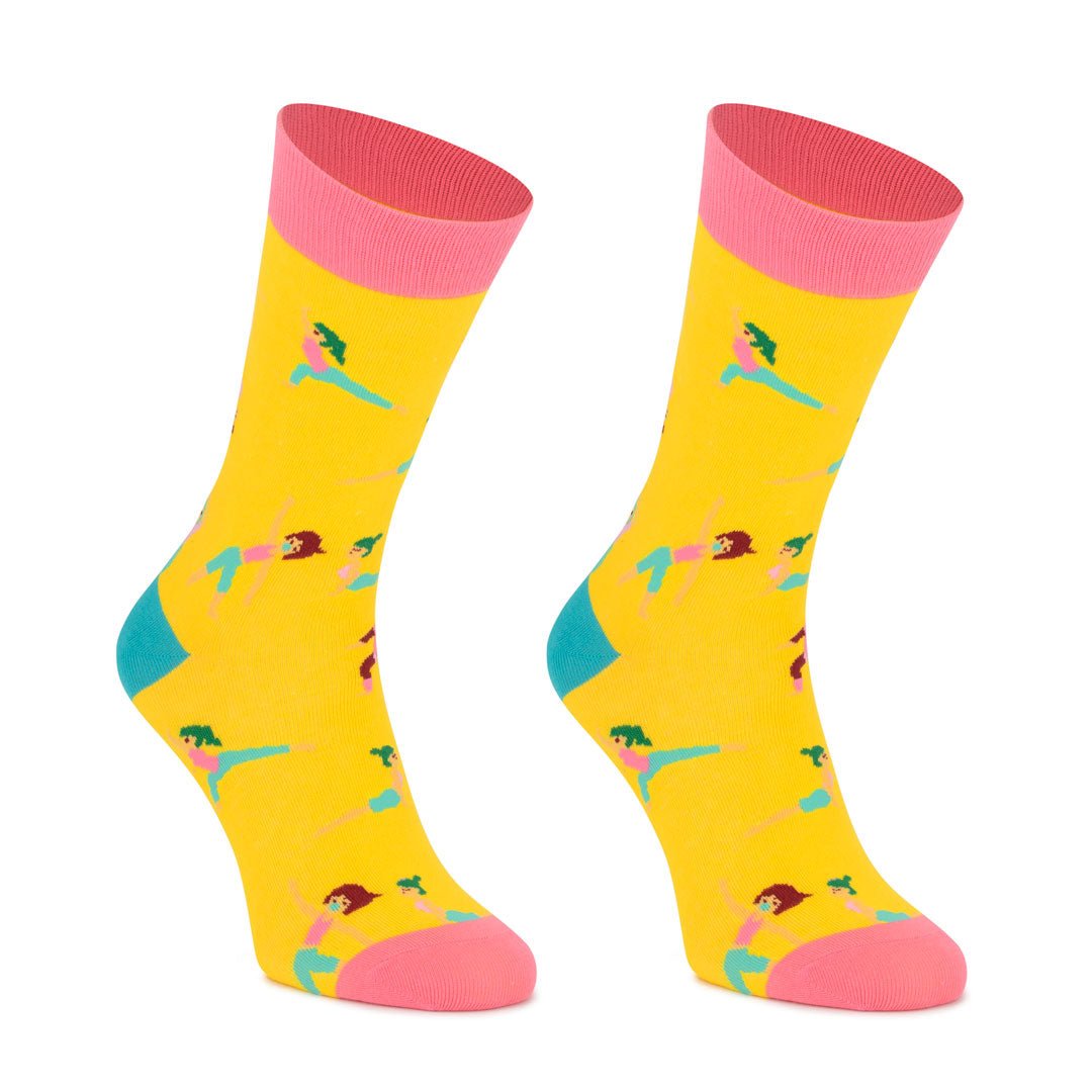 Chaussettes Fantaisies Unisexe KYLIE CRAZY Fun Gym