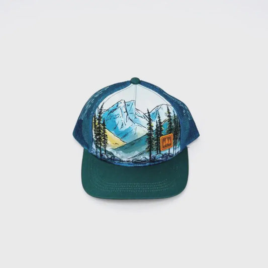 Casquette Trucker Unisexe THE MONTANA SCENE "Misty Mountains"