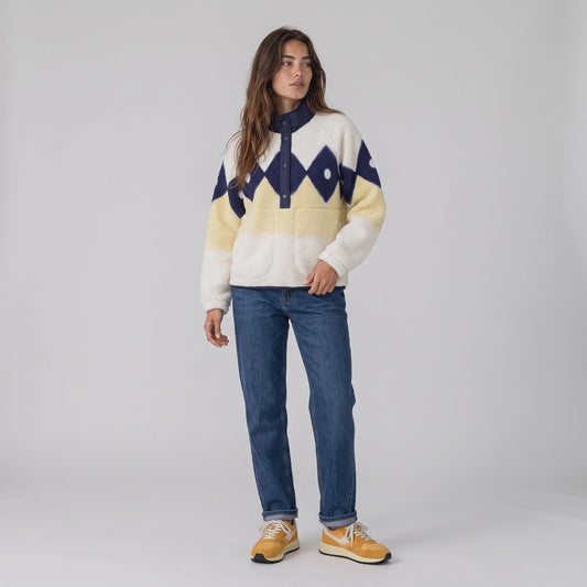 Polaire Imprimé à Boutons-Pression Femme LIV OUTDOOR Ainsley