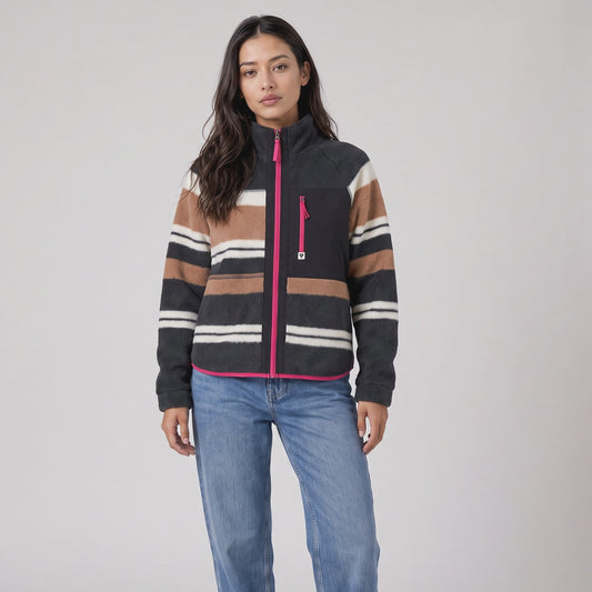 Veste Polaire Épaisse Zippée Femme LIV OUTDOOR Dawn