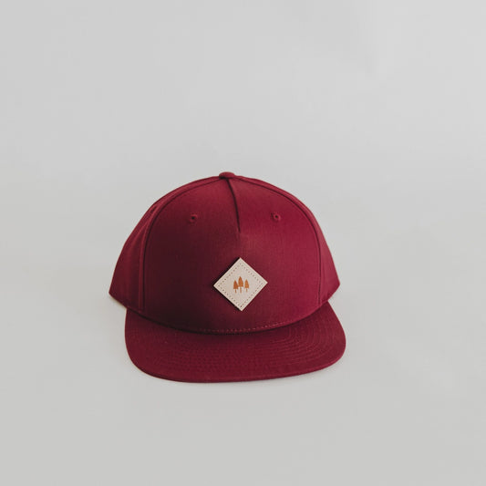 Casquette Trucker "Three Tree Leather Patch" THE MONTANA SCENE