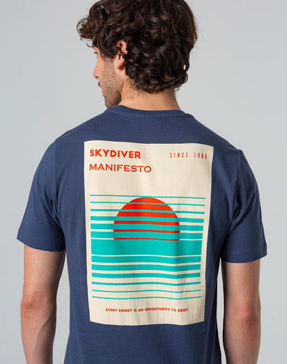 T-shirt à Manches Courtes SKYDIVER Amiri