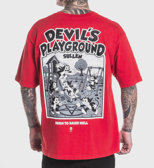 T-shirt SULLEN Le terrain de jeu du diable "1 Tonne"