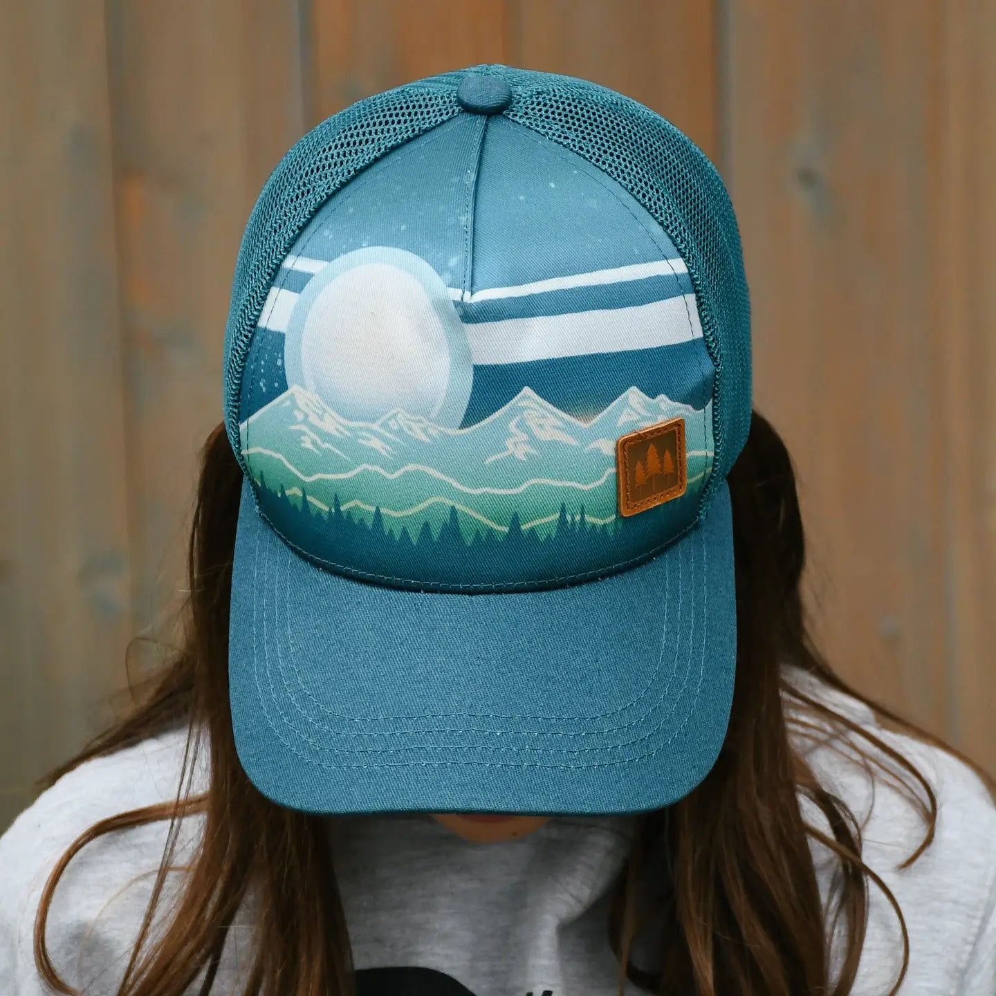 Casquette Trucker Enfant THE MONTANA SCENE "Mountain Stripe"