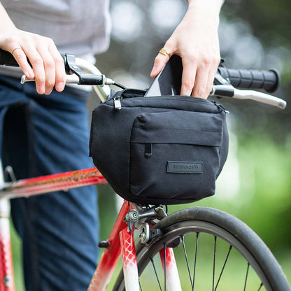 Sac de guidon vélo BOMENCE ARTIST convertible en sac banane