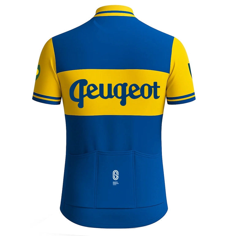Maillot Cycliste Rétro REDTED Peugeot-BP-Dunlop (1956-1960)
