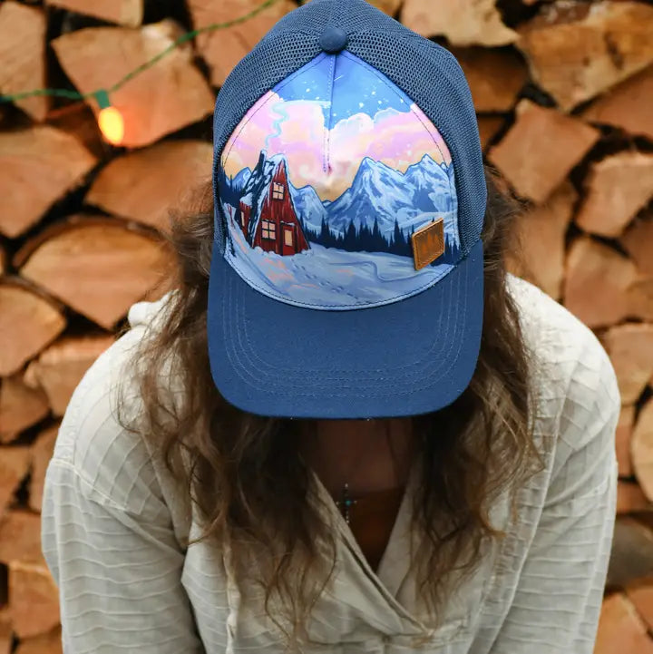Casquette Trucker Unisexe THE MONTANA SCENE "A-Frame"