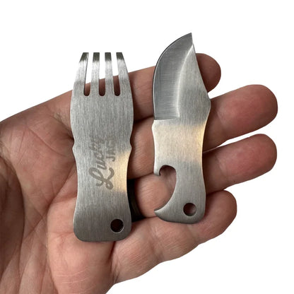 Carte d'Aventure Mini Mess Kit LUCKY JACK Outil de Repas Compact