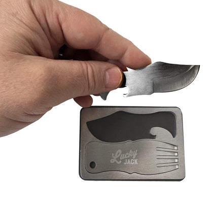 Carte d'Aventure Mini Mess Kit LUCKY JACK Outil de Repas Compact