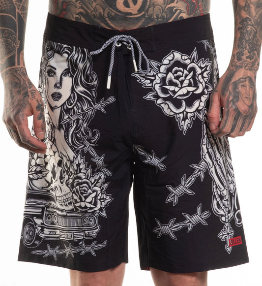 Short de Bain pour Homme 20" Main St SULLEN, Black