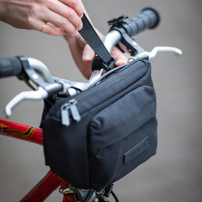 Sac de guidon vélo BOMENCE ARTIST convertible en sac banane