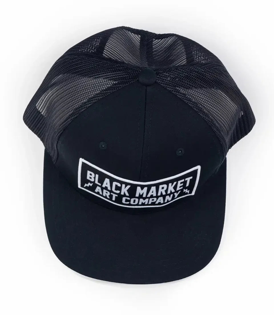 Casquette Trucker rétro Black Market Electric