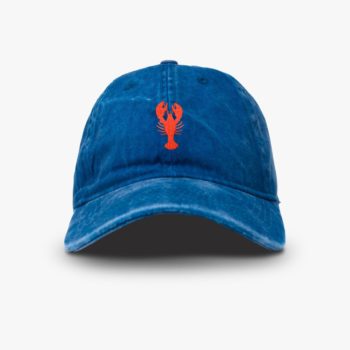 Casquette en Coton Délavé avec Broderie Homard ALL' OCEAN