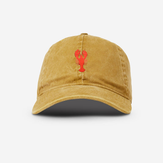 Casquette en Coton Délavé avec Broderie Homard ALL' OCEAN