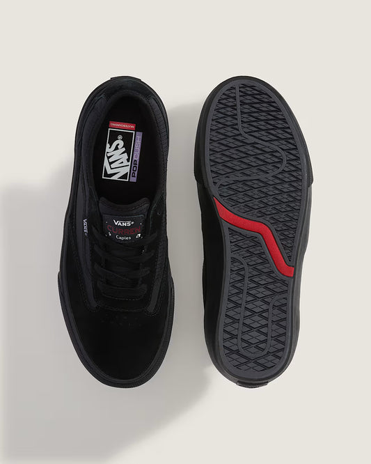 Chaussures VANS Skate Curren Caples, Dark Brown