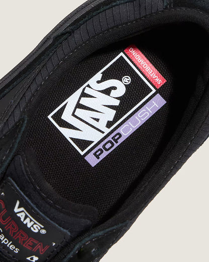 Chaussures VANS Skate Curren Caples, Dark Brown