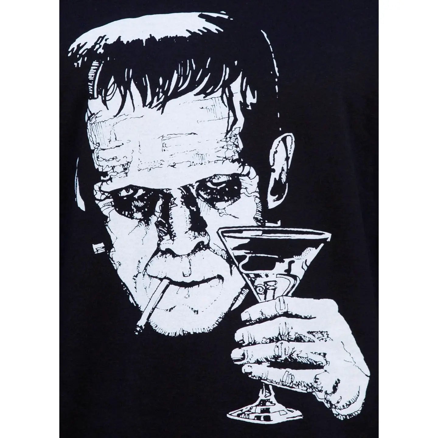 T-Shirt pour Hommes BLACK MARKET Monster Martini