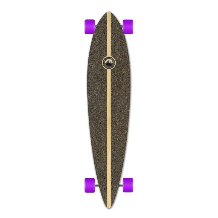 Longboard Complet YOCAHER Purple Geometric Pintail