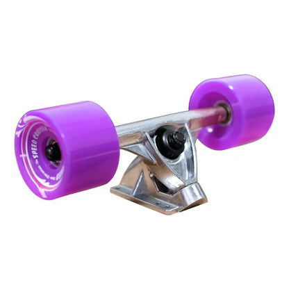Longboard Complet YOCAHER Purple Geometric Pintail