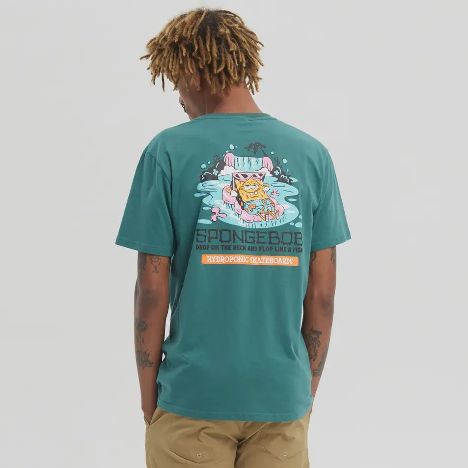 T-Shirt Manches Courtes "SB Pool" – Hydroponic x SpongeBob SquarePants
