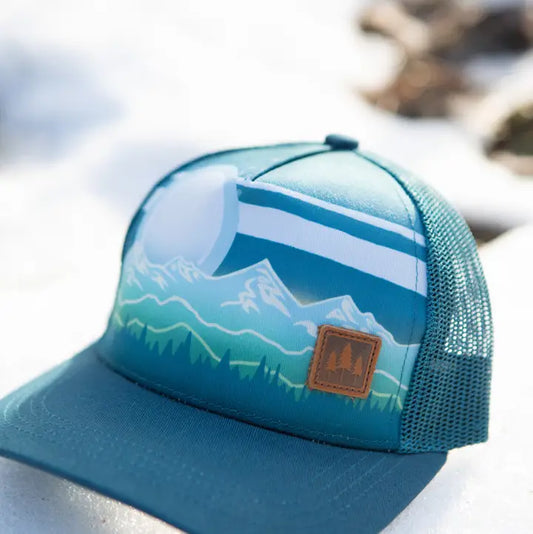 Casquette Trucker Enfant THE MONTANA SCENE "Mountain Stripe"