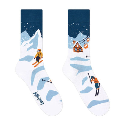 Chaussettes Fantaisies Unisexe KYLLY CRAZY Sport D'hivers