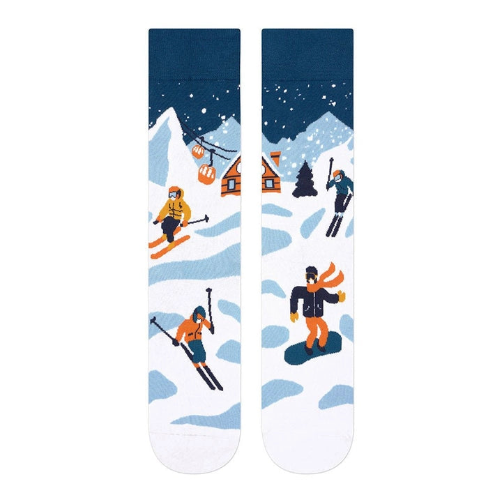 Chaussettes Fantaisies Unisexe KYLLY CRAZY Sport D'hivers