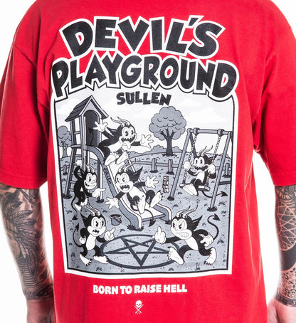 T-shirt SULLEN Le terrain de jeu du diable "1 Tonne"