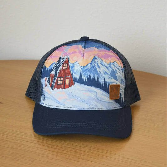 Casquette Trucker Unisexe THE MONTANA SCENE "A-Frame"