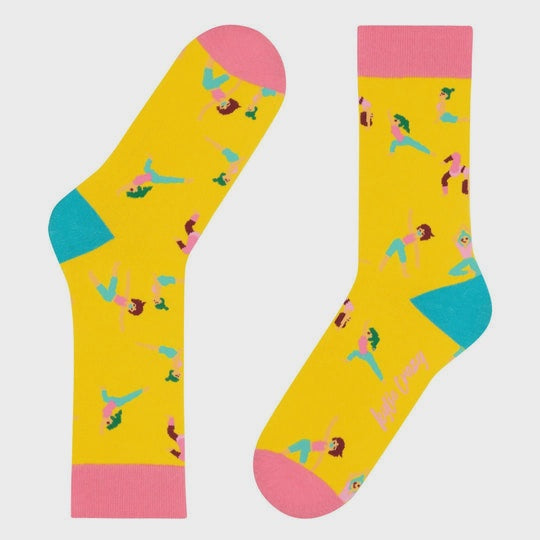 Chaussettes Fantaisies Unisexe KYLIE CRAZY Fun Gym