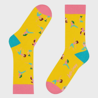 Chaussettes Fantaisies Unisexe KYLIE CRAZY Fun Gym