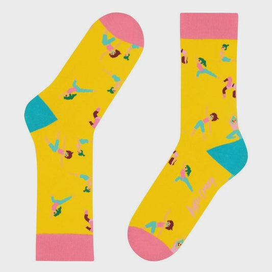 Chaussettes Fantaisies Unisexe KYLIE CRAZY Fun Gym