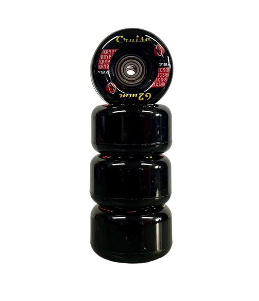 Roue Kryptonics Cruiser 62mm set de 4PCS