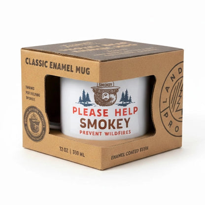 Tasse en émail THE LANDMARK PROJECT Smokey Bear