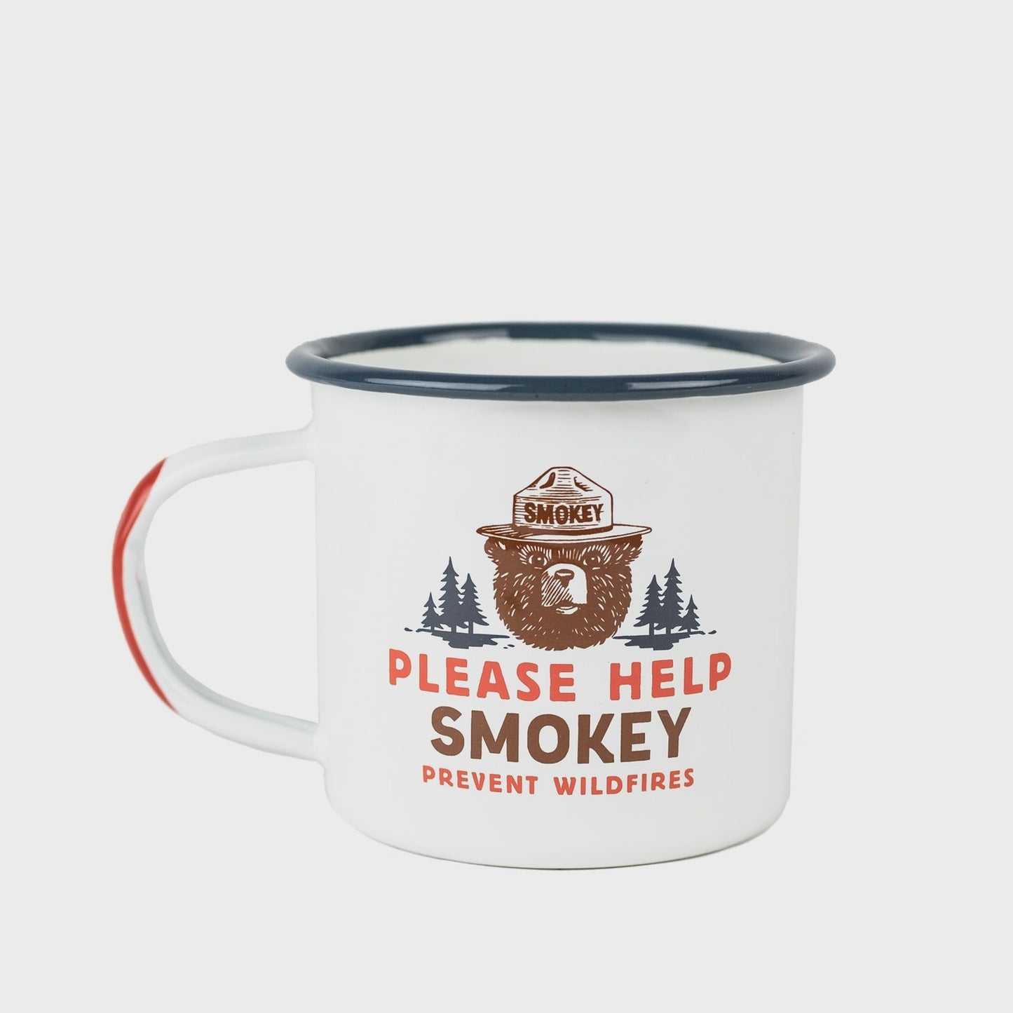 Tasse en émail THE LANDMARK PROJECT Smokey Bear