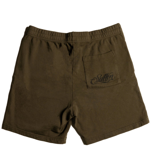 Shorts de survêtement pour Homme Fatigue SULLEN, Forest Night