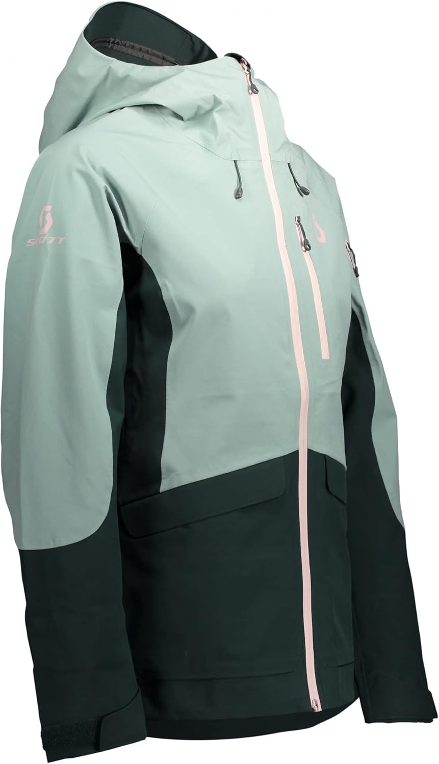 Veste de ski randonnée femme Scott Vertic 3L, Pale Pink